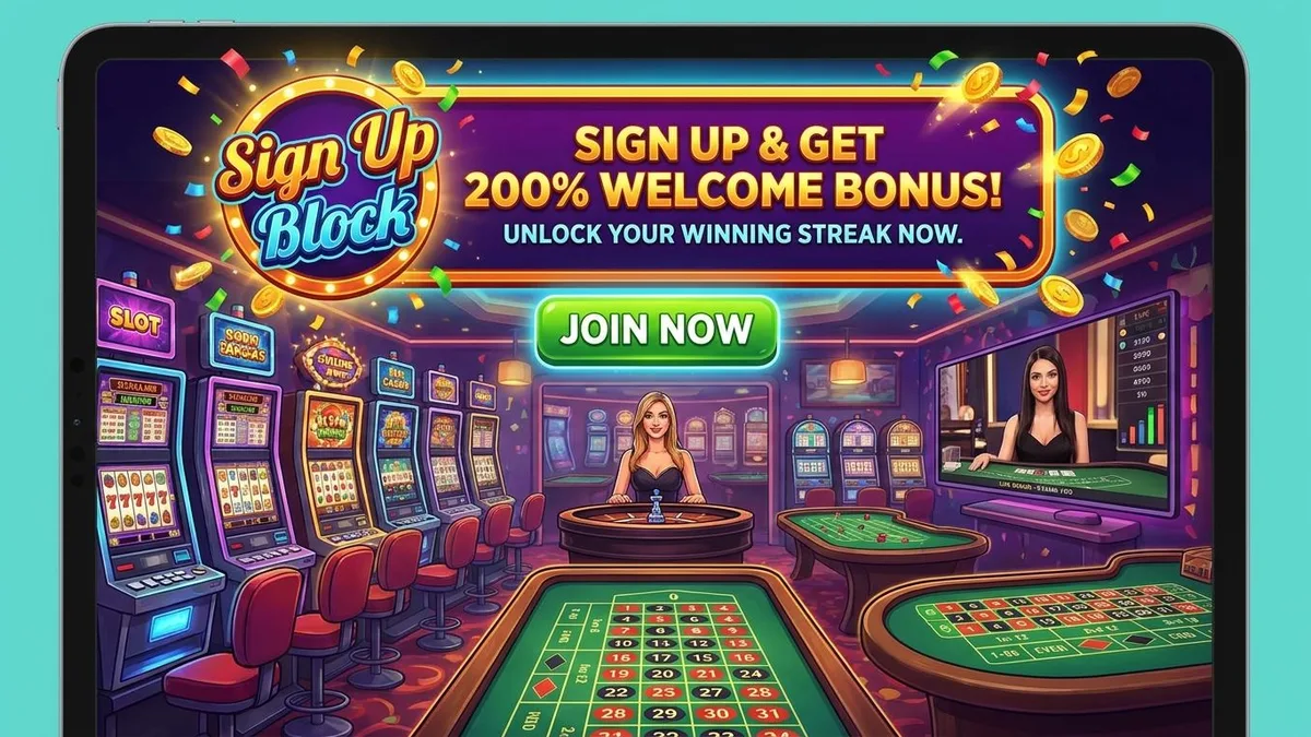 Sign Up With Bonus